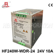衡孚電源HF240W-WDR-24開關(guān)電源DC24V10A單路輸出高電網(wǎng)導(dǎo)軌電源
