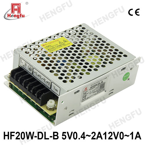 衡孚電源HF20W-DL-B直流DC5V0.4-2A12V0-1A兩路輸出開關(guān)電源